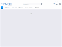 Tablet Screenshot of buerohelden.org
